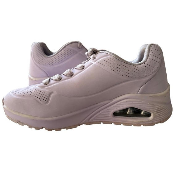 SKECHERS UNO FROSTY LILAC KICKS SIZE 3 - Picture 3 of 11